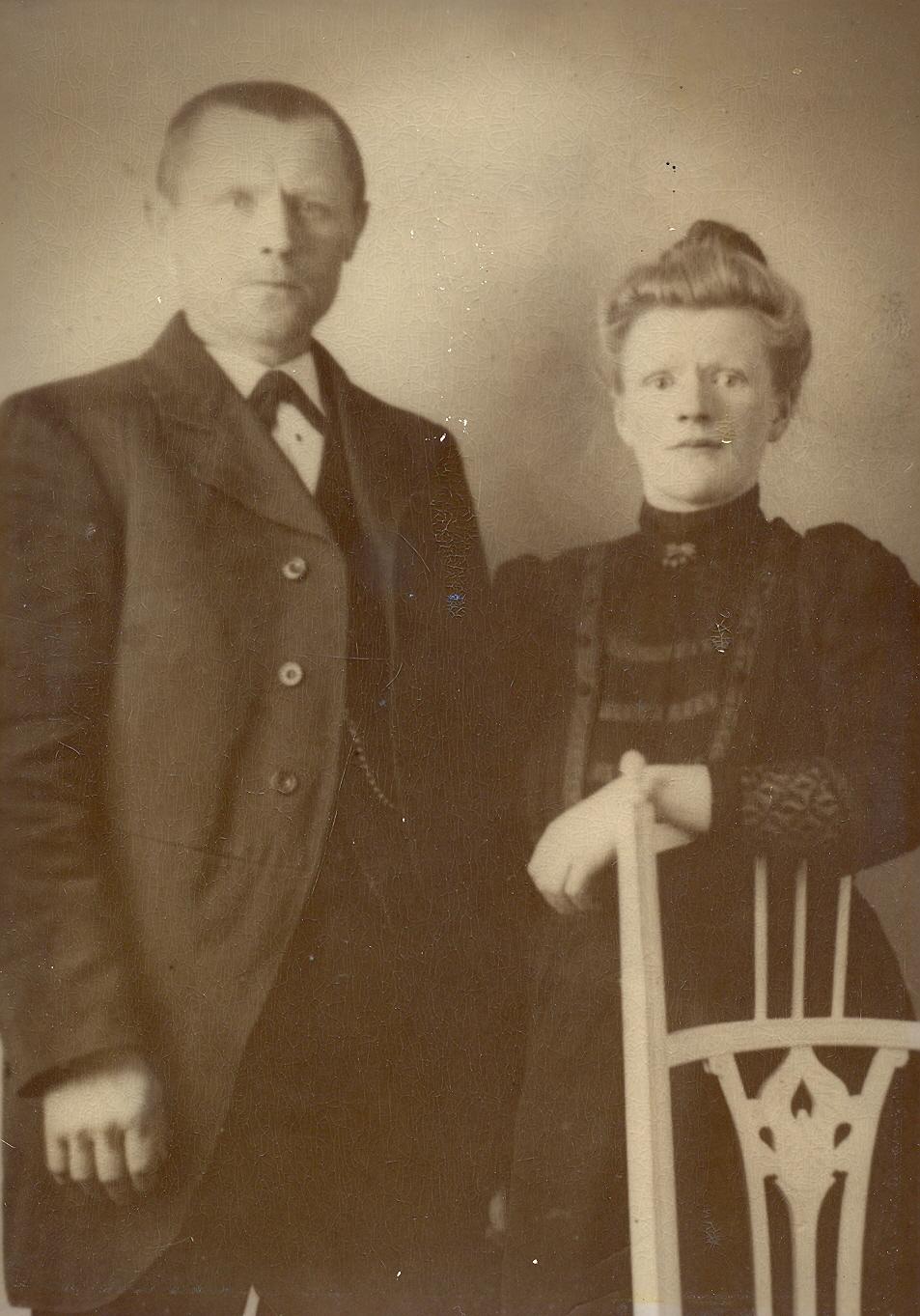 Jan Klooster and Trijntje Klaver